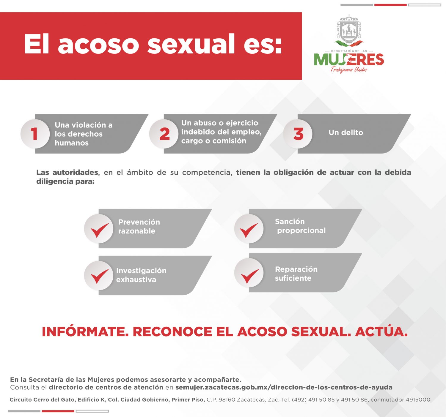 Infografías Y Multimedia Secretaría De Las Mujeres