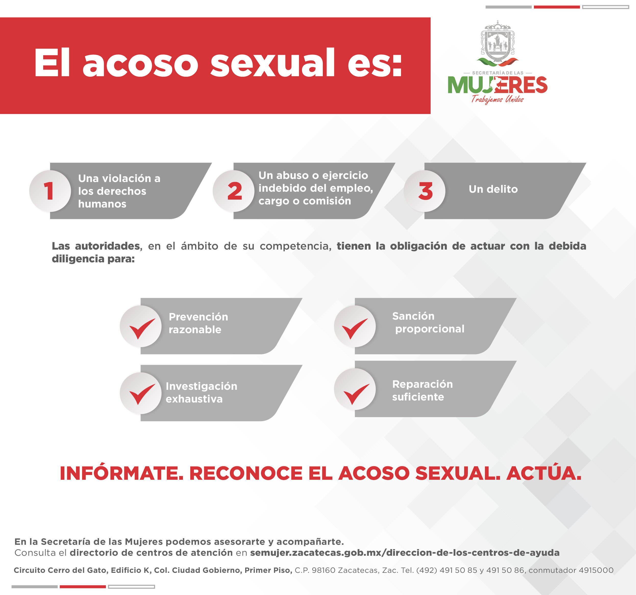 Infografías Y Multimedia Secretaría De Las Mujeres 